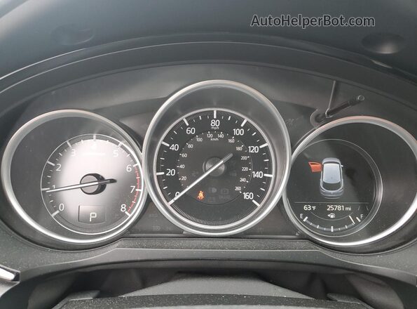 JM3TCBCY6P0640149 2023 MAZDA CX-9 Black ხელსაწყოთა პანელის ხედი