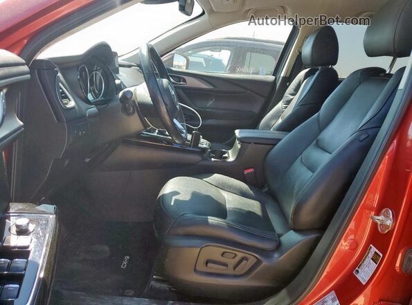 JM3TCBCY7N0616276 2022 MAZDA CX-9 Red Вид салону спереду