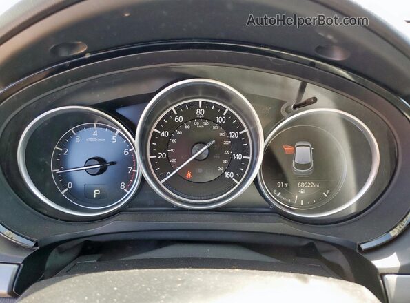 JM3TCBCY7N0616276 2022 MAZDA CX-9 Red Вид щитка приладів