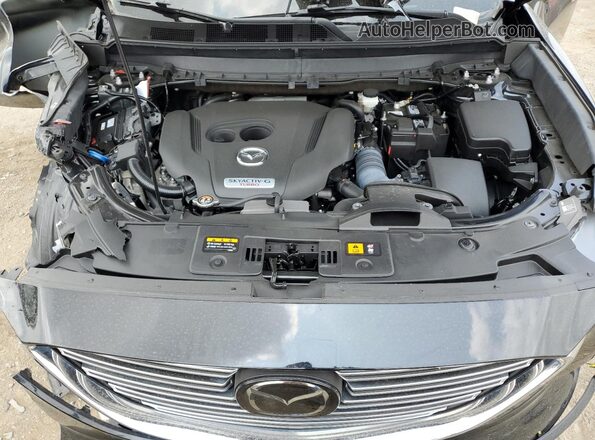 JM3TCBCY9P0642655 2023 MAZDA CX-9 Black ძრავის განყოფილების ხედი