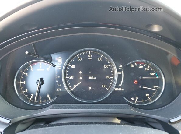 JM3TCBDY2M0507172 2021 MAZDA CX-9 Gray Instrument cluster view