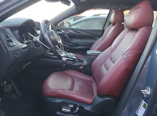 JM3TCBDY2M0507172 2021 MAZDA CX-9 Gray Front interior view