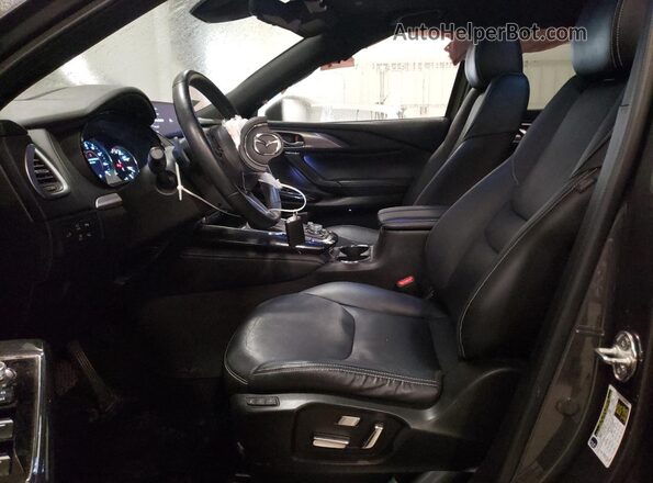 JM3TCBDY3M0510842 2021 MAZDA CX-9 Gray Вид салону спереду
