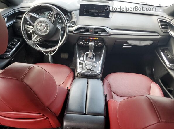 JM3TCBDY3P0636266 2023 MAZDA CX-9 Gray წინა პანელის ხედი