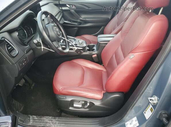 JM3TCBDY3P0636266 2023 MAZDA CX-9 Gray წინა სალონის ხედი