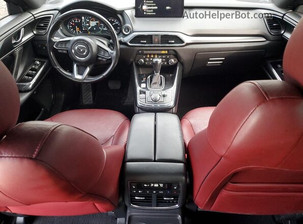 JM3TCBDY4M0515712 2021 MAZDA CX-9 Gray Առջևի վահանակի տեսք
