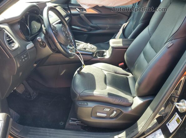 JM3TCBDY4M0526144 2021 MAZDA CX-9 Black წინა სალონის ხედი