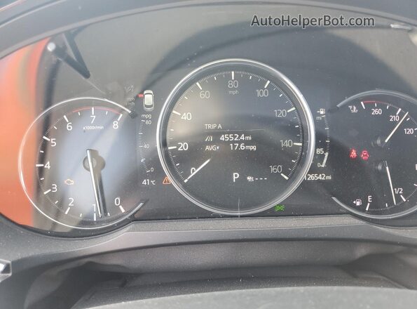 JM3TCBDY5K0322787 2019 MAZDA CX-9 Gray Vista del cuadro de instrumentos