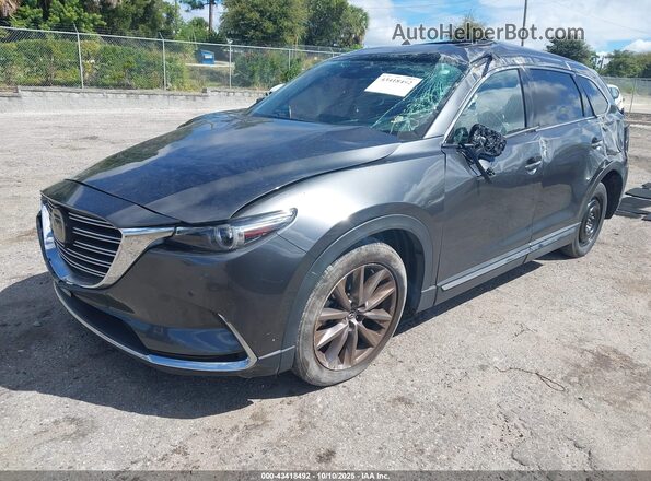 JM3TCBDY7P0646931 2023 MAZDA CX-9 Серый Передняя левая четверть