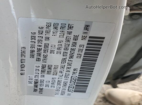 JM3TCBDY8J0202870 2018 MAZDA CX-9 White 