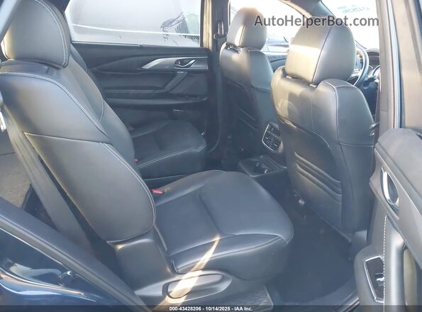 JM3TCBDYXN0609496 2022 MAZDA CX-9 Blue VIN კოდის სტიკერის ხედი