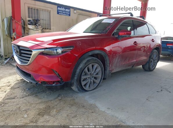 JM3TCBDYXN0628114 2022 MAZDA CX-9 Красный Передняя левая четверть