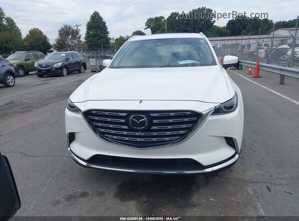 JM3TCBEY2M0533267 2021 MAZDA CX-9 White უკანა სალონის ხედი