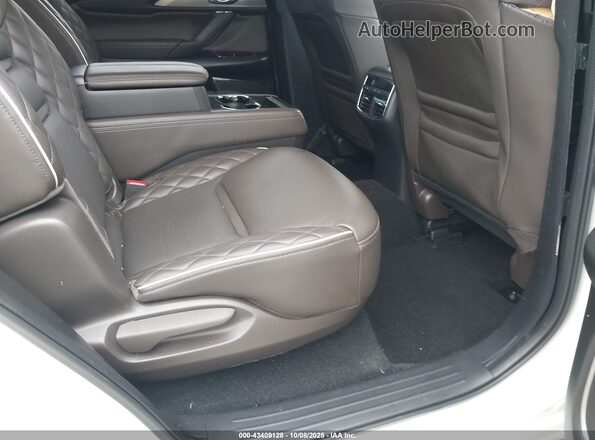 JM3TCBEY2M0533267 2021 MAZDA CX-9 White VIN კოდის სტიკერის ხედი