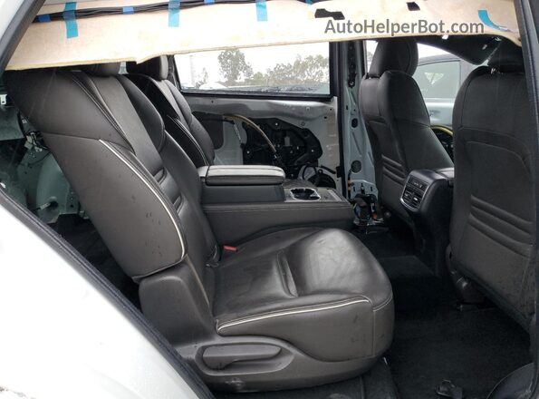 JM3TCBEY3L0405702 2020 MAZDA CX-9 White Rear interior view