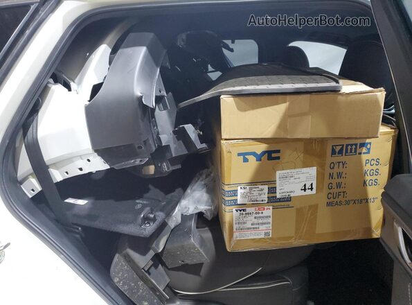 JM3TCBEY8L0401371 2020 MAZDA CX-9 White Սալոնի հետևի տեսք
