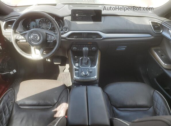 JM3TCBEY9M0503179 2021 MAZDA CX-9 Red წინა პანელის ხედი