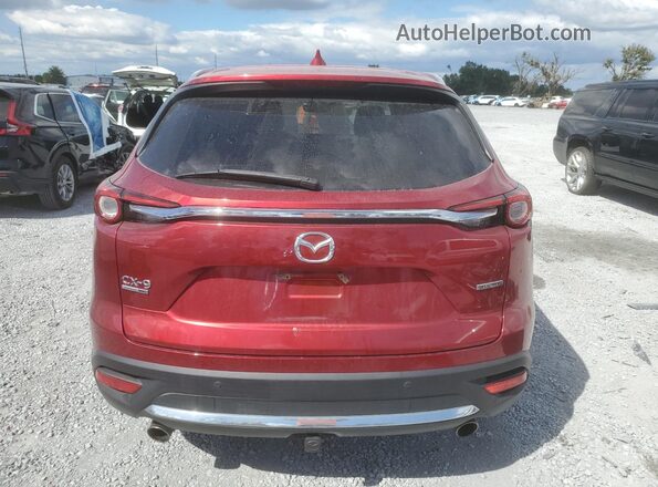 JM3TCBEY9M0503179 2021 MAZDA CX-9 Red უკანა ხედი