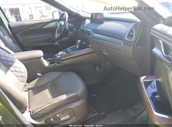 JM3TCBEY9M0537980 2021 MAZDA CX-9 Gray Vista interior delantera