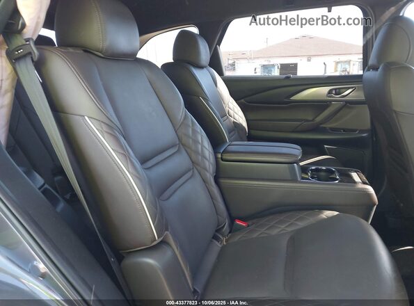 JM3TCBEY9M0537980 2021 MAZDA CX-9 Gray Vista de la etiqueta del VIN