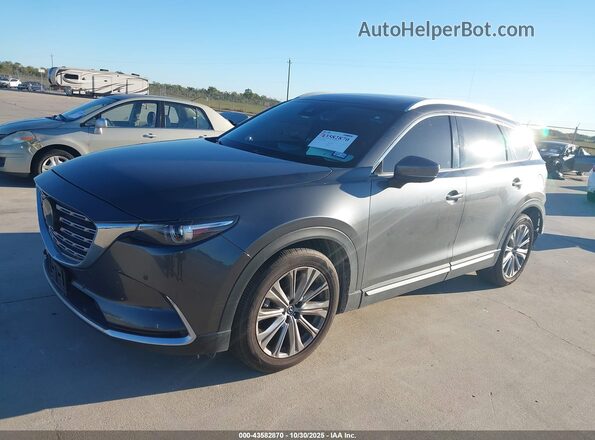 JM3TCBEYXM0530004 2021 MAZDA CX-9 Серый Передняя левая четверть