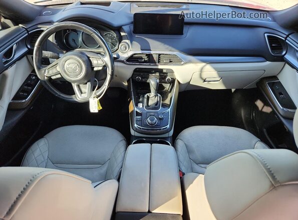 JM3TCBEYXM0530424 2021 MAZDA CX-9 Красный Вид панели приборов
