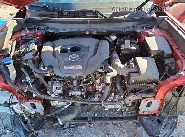 JM3TCBEYXM0530424 2021 MAZDA CX-9 Красный Вид задней части салона