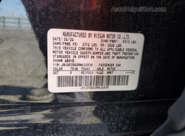 JN1AF0BA0RM434839 2024 NISSAN ARIYA Black 