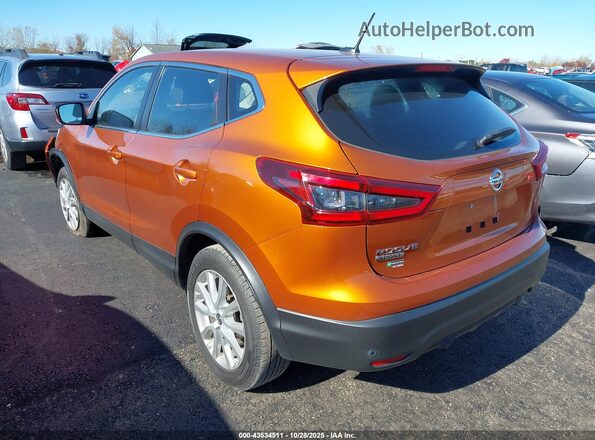 JN1BJ1AV3NW340174 2022 NISSAN ROGUE Оранжевый Задняя левая четверть