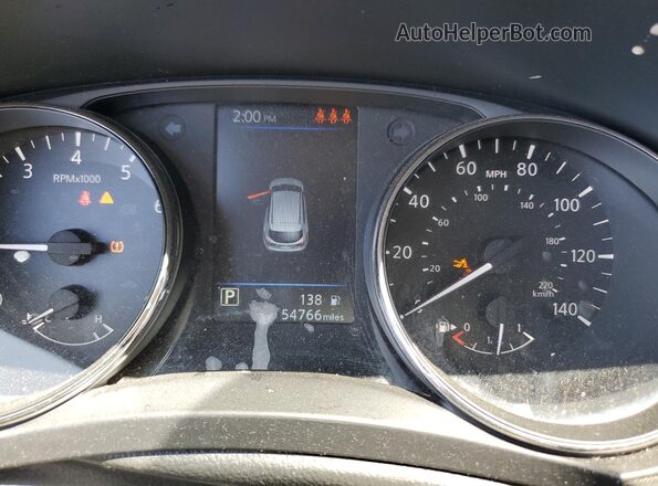 JN1BJ1AV5NW582044 2022 NISSAN ROGUE Gray Սարքավորումների վահանակի տեսք