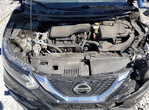 JN1BJ1CV0LW540570 2020 NISSAN ROGUE Black Vista del compartimento del motor