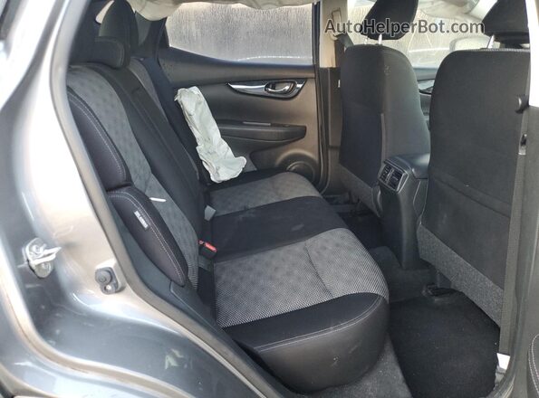 JN1BJ1CV4LW256388 2020 NISSAN ROGUE Gray Вид задніх сидінь