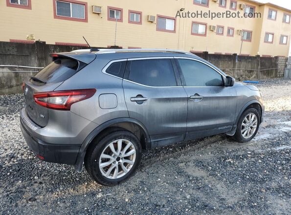 JN1BJ1CV4LW256388 2020 NISSAN ROGUE Gray Задня права чверть
