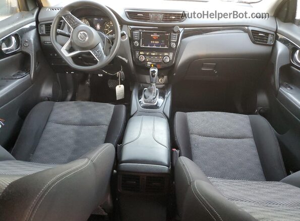 JN1BJ1CV4LW256388 2020 NISSAN ROGUE Gray Вид панелі приладів