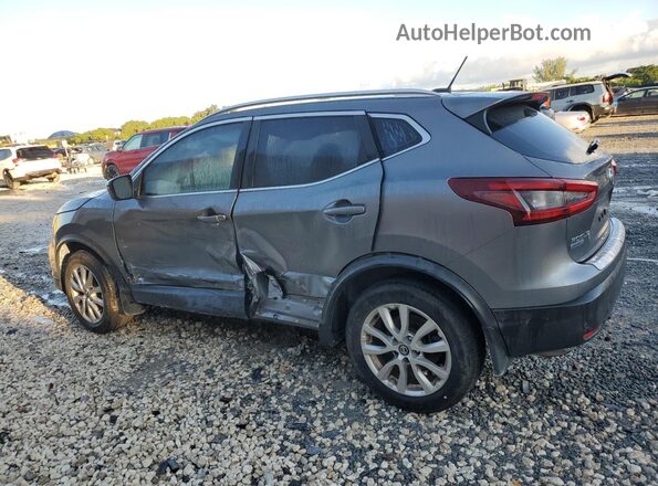 JN1BJ1CV4LW256388 2020 NISSAN ROGUE Gray Задня ліва чверть