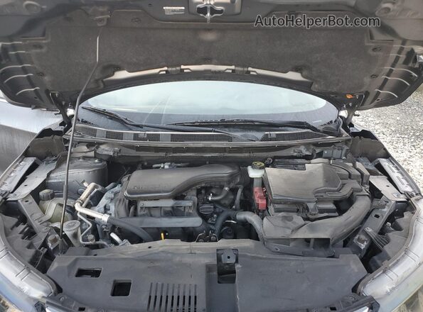 JN1BJ1CV4LW256388 2020 NISSAN ROGUE Gray Вид задньої частини салону