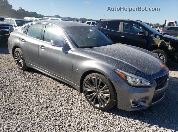 JN1BY1AP0HM740092 2017 INFINITI Q70 Gray 
