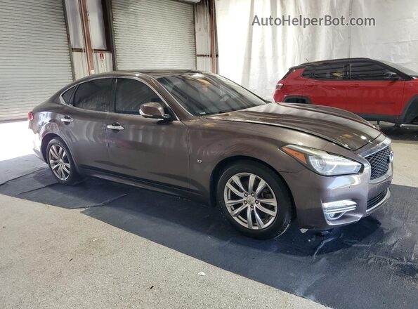 JN1BY1AP1HM741090 2017 INFINITI Q70 Brown 