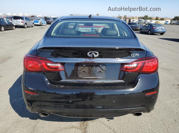 JN1BY1AP1KM505613 2019 INFINITI Q70 Black Vista trasera