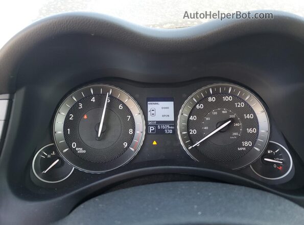 JN1BY1AP1KM505613 2019 INFINITI Q70 Black Vista del cuadro de instrumentos