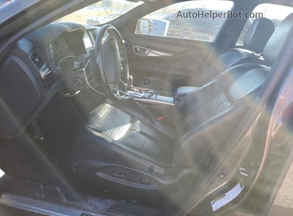 JN1BY1AP5HM740007 2017 INFINITI Q70 Коричневый Вид салона спереди
