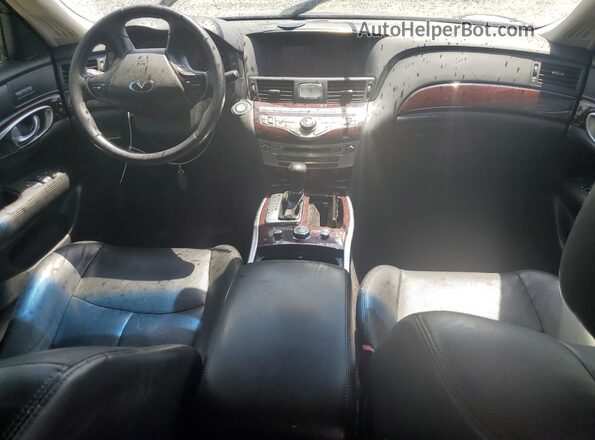 JN1BY1AP9HM741449 2017 INFINITI Q70 Blue წინა პანელის ხედი