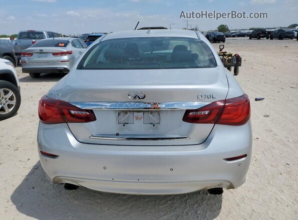 JN1BY1PP0JM330227 2018 INFINITI Q70L Silver 