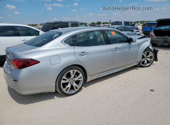 JN1BY1PP0JM330227 2018 INFINITI Q70L Silver 