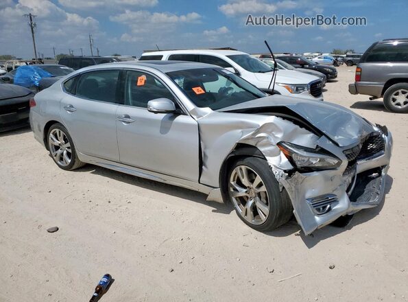 JN1BY1PP0JM330227 2018 INFINITI Q70L Silver 