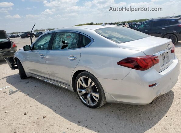 JN1BY1PP0JM330227 2018 INFINITI Q70L Silver 