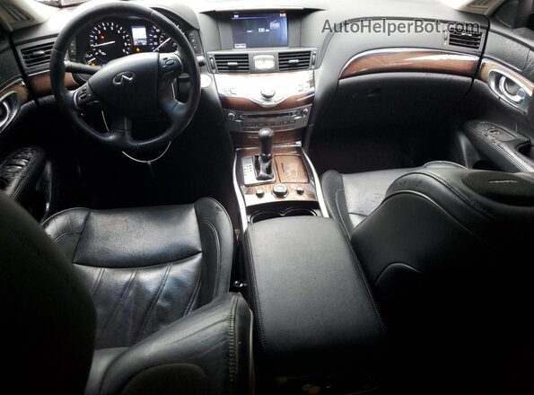 JN1BY1PR3GM720734 2016 INFINITI Q70L Blue Вид панелі приладів