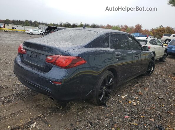 JN1BY1PR3GM720734 2016 INFINITI Q70L Blue Задня права чверть