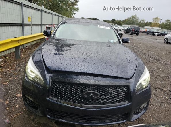 JN1BY1PR3GM720734 2016 INFINITI Q70L Blue Вид спереду