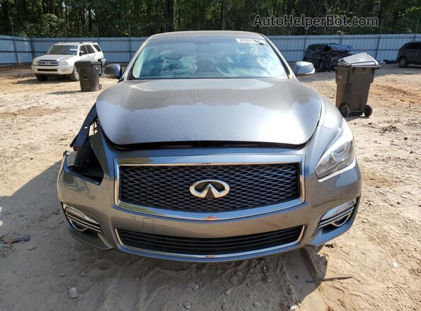 JN1BY1PR7JM370547 2018 INFINITI Q70L Gray 